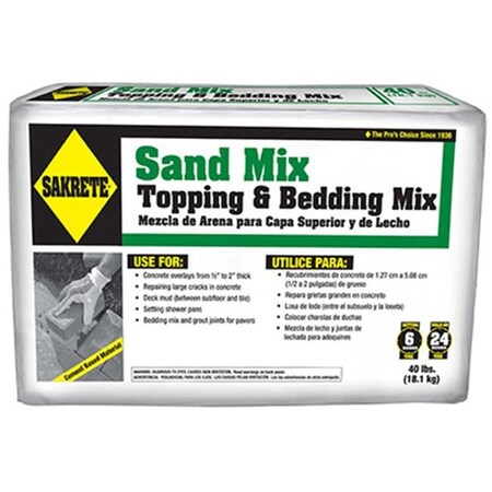 Sakrete Sakrete 65305305 40 lbs. Sand Mix 889645